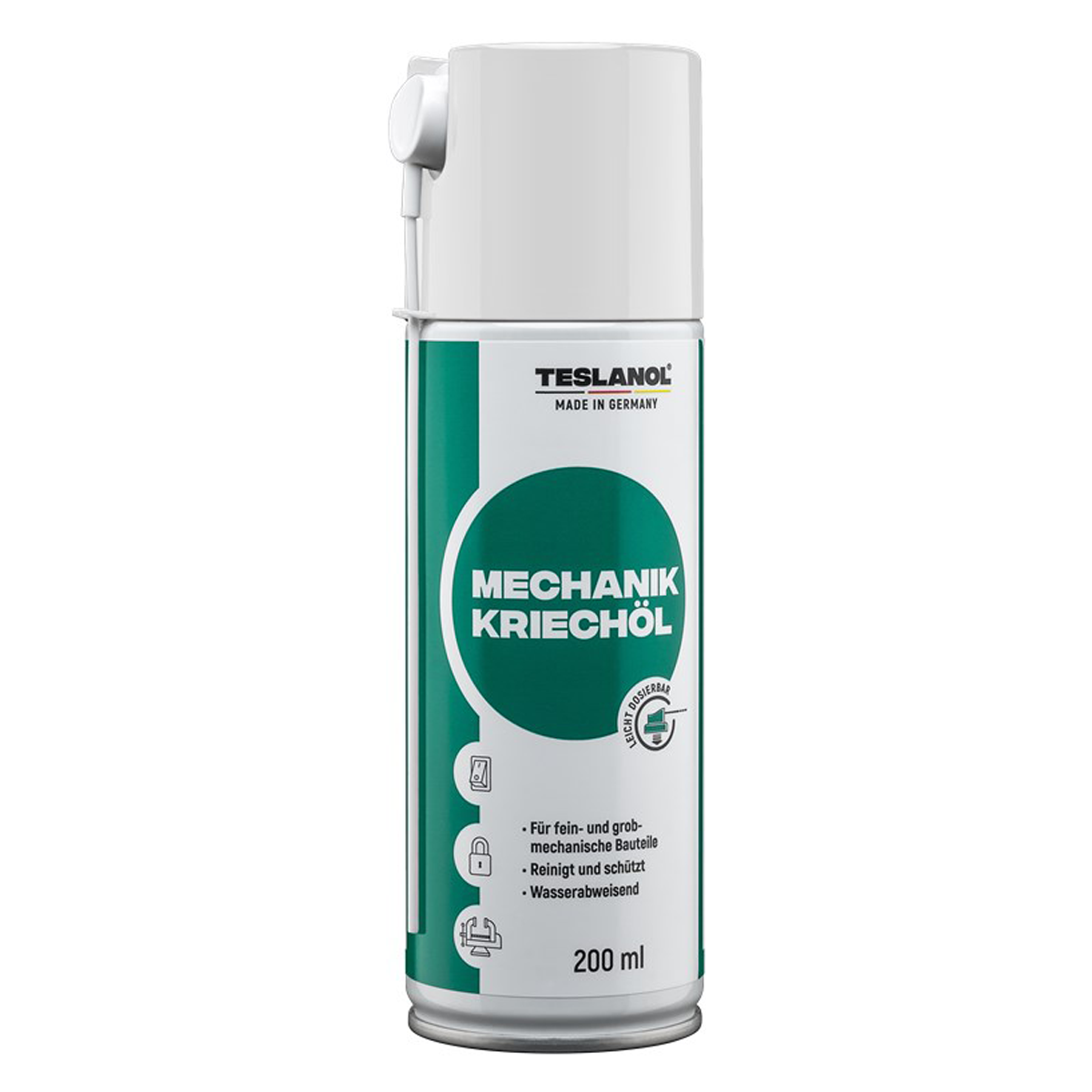 TESLANOL 26030 Universal Mechaniker Kriechöl Spray / Schmieröl Schutz & Pflege von Metall Teilen / Sprühöl / Schmierfett / Spray 200ml