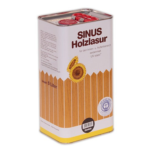 5L Burtex SINUS Holzlasur Teakholz Holzschutz Lasur Holzlschutzlasur Innen&Außen