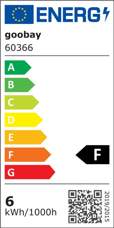 goobay LED Lupenleuchte / Lupenlampe mit Standfuß / Standlupe mit Licht / 6 W Leistungsaufnahme / Farbtemperatur 6500 K / Lichtstrom 450 lm / Betriebsspannung 230 V (AC) / Weiß