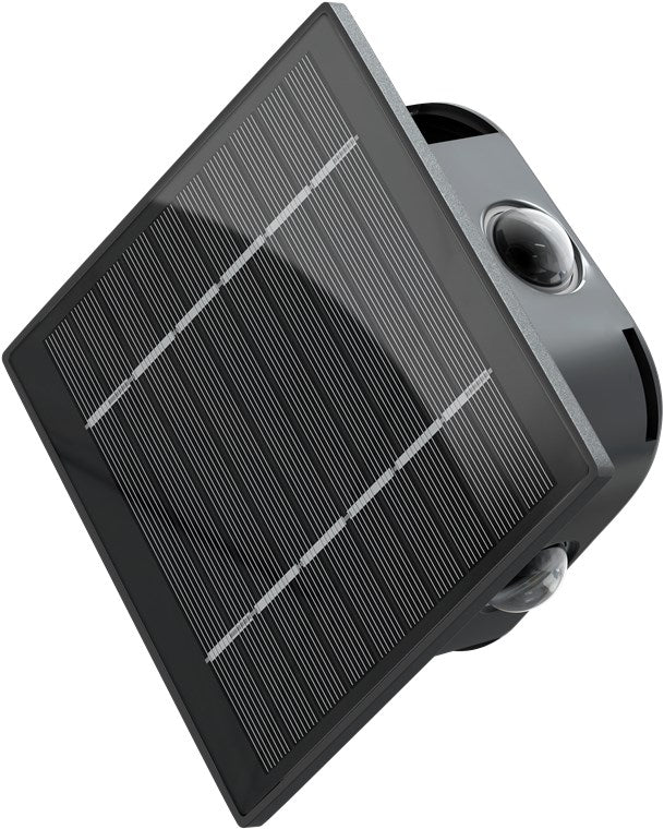 LED Solar Wandleuchte Rhombus/Outdoor Außen LED Wandlampen für Haus Garage Pfad/Wasserdicht IP44, 30 lm, 3 Farbmodi 3000K - 6500K