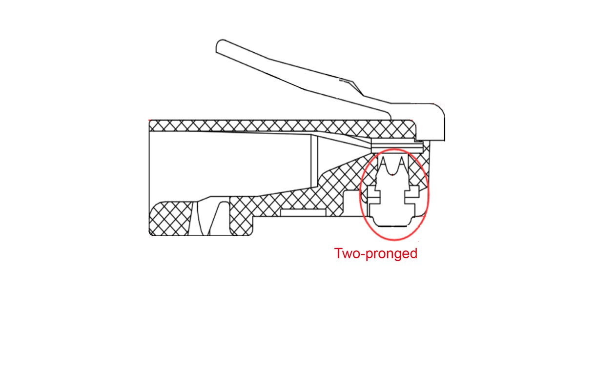 10 Stück RJ45 Stecker, CAT 5e UTP ungeschirmt; RJ45 Stecker, CAT 5e UTP ungeschirmt - für Rundkabel