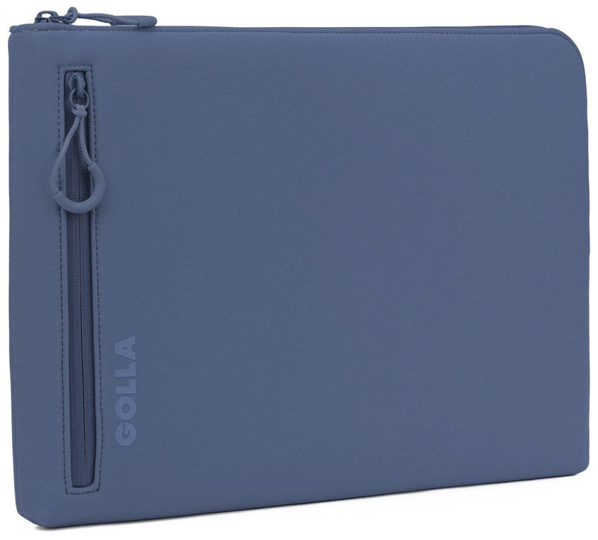 Golla Laptop Tasche / Wasserdichter Laptop Sleeve aus Neopren / Für MacBook, Asus und weitere Notebooks / Elegante Laptophülle / Reißverschluss mit Neoprenmantel / 13 Zoll / Petroleum