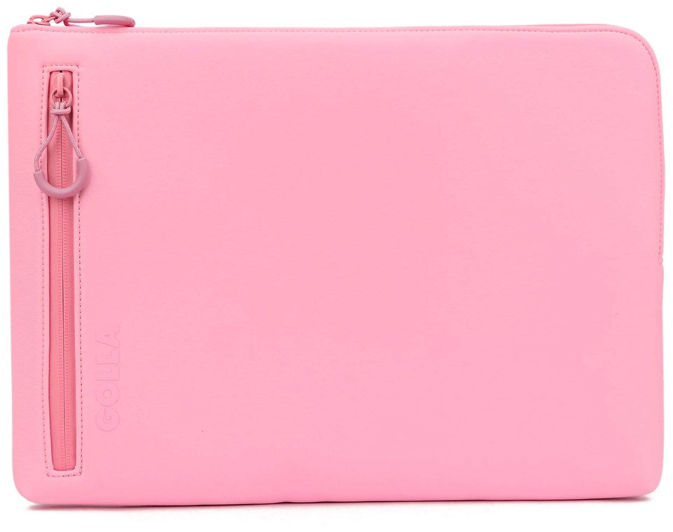 Golla Laptop Tasche / Wasserdichter Laptop Sleeve aus Neopren / Für MacBook, Asus und weitere Notebooks / Elegante Laptophülle / Reißverschluss mit Neoprenmantel / 13 Zoll / Pink