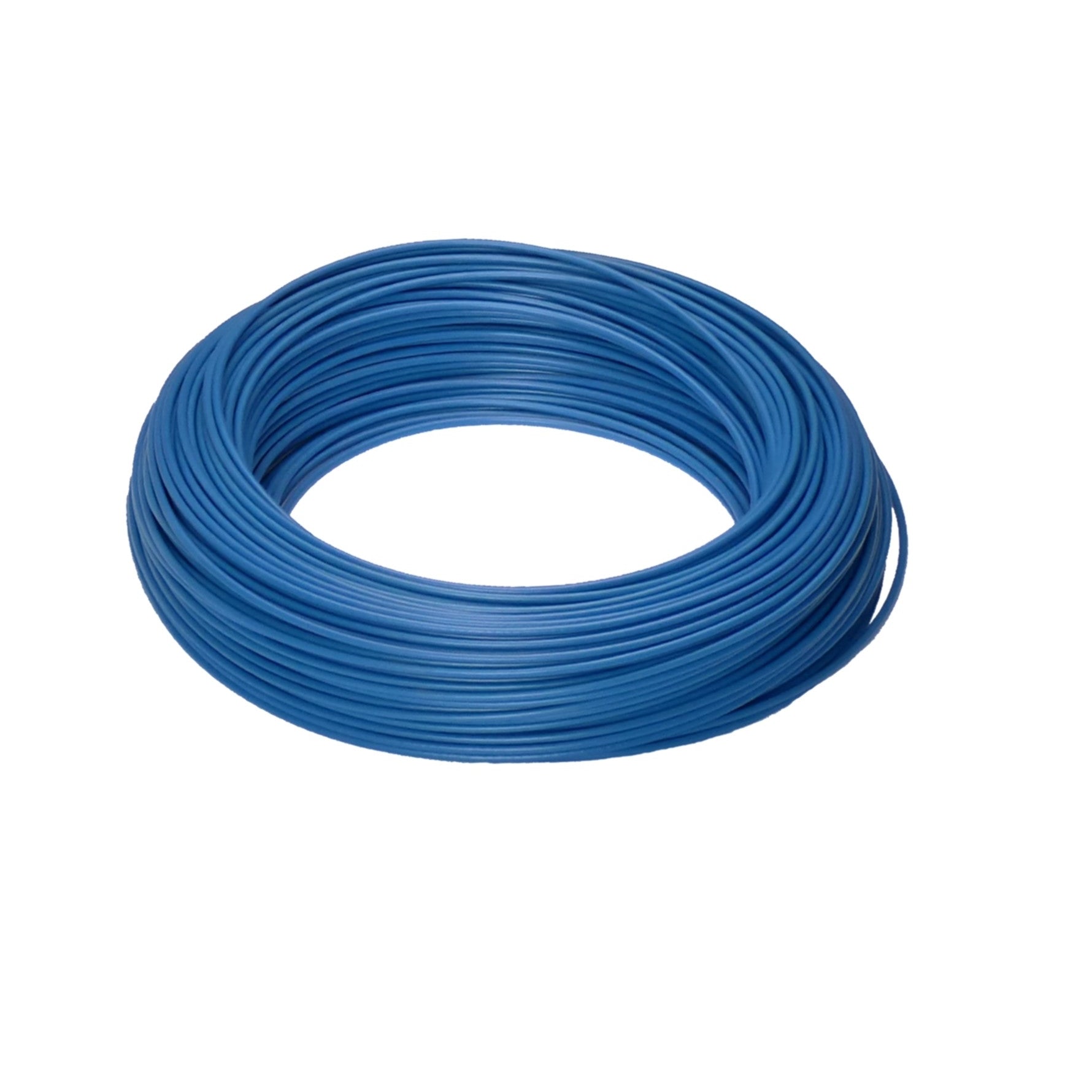 100m PVC-Aderleitung Eca H07V-U 1x4 RG100m hellblau